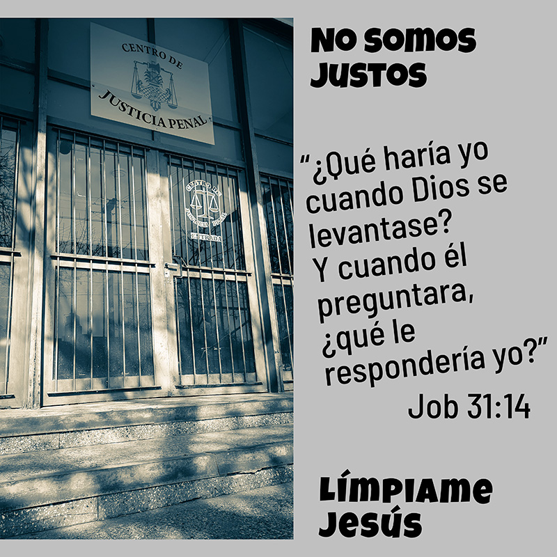 “¿Qué haría yo cuando Dios se levantase? Y cuando él preguntara, ¿qué le respondería yo?” Job 31:14