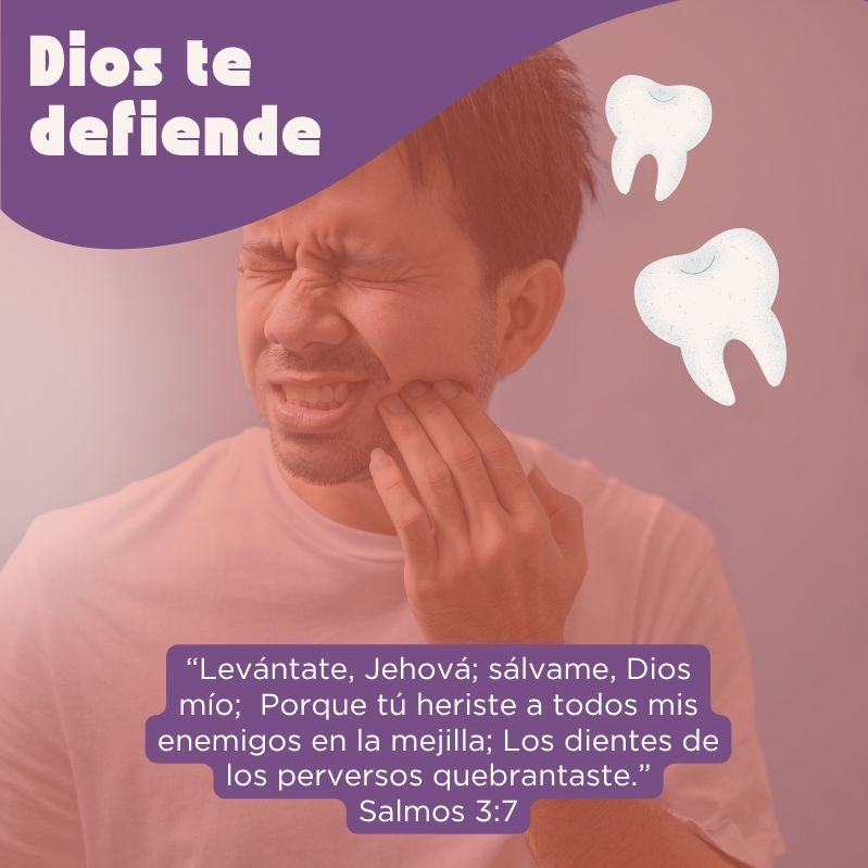 Dios te defiende

“Levántate, Jehová; sálvame, Dios mío;  Porque tú heriste a todos mis enemigos en la mejilla; Los dientes de los perversos quebrantaste.”
Salmos 3:7