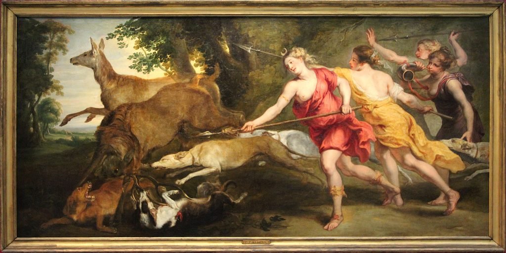 Diana cazadora, de Peter Paul Rubens